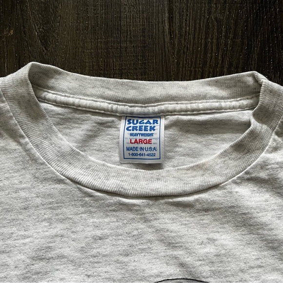 Vintage Budweiser Buds Cans T Shirt Size Large 1992 Anheuser Busch Sugar Creek - Picture 6 of 8